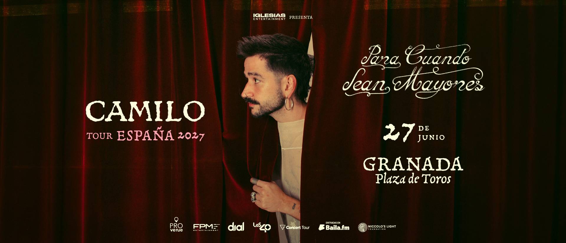 Camilo en Granada 2027