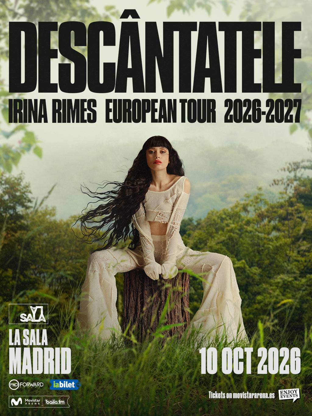Irina Rimes, conciertos y entradas