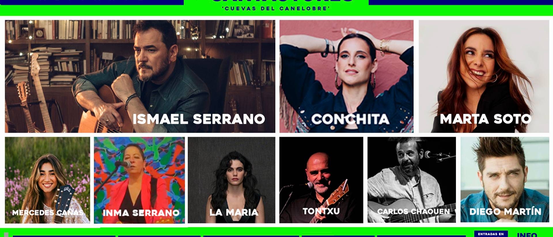 2º Festival mediterraneo de Cantautores "Cuevas del Canelobre"