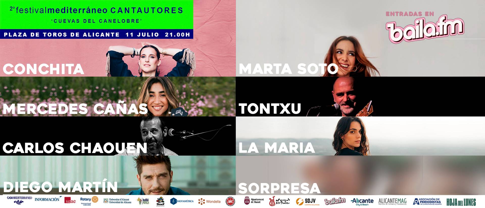 2º Festival mediterraneo de Cantautores "Cuevas del Canelobre"