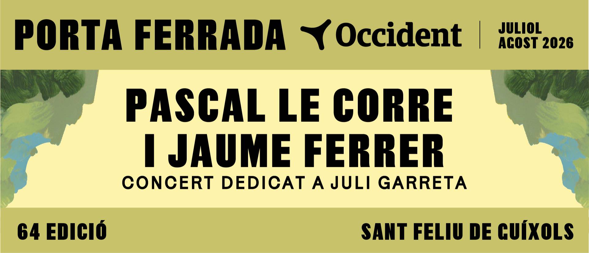Pascal Le Corre y Jaume Ferrer - Concierto a Juli Garreta (1875 - 1925)