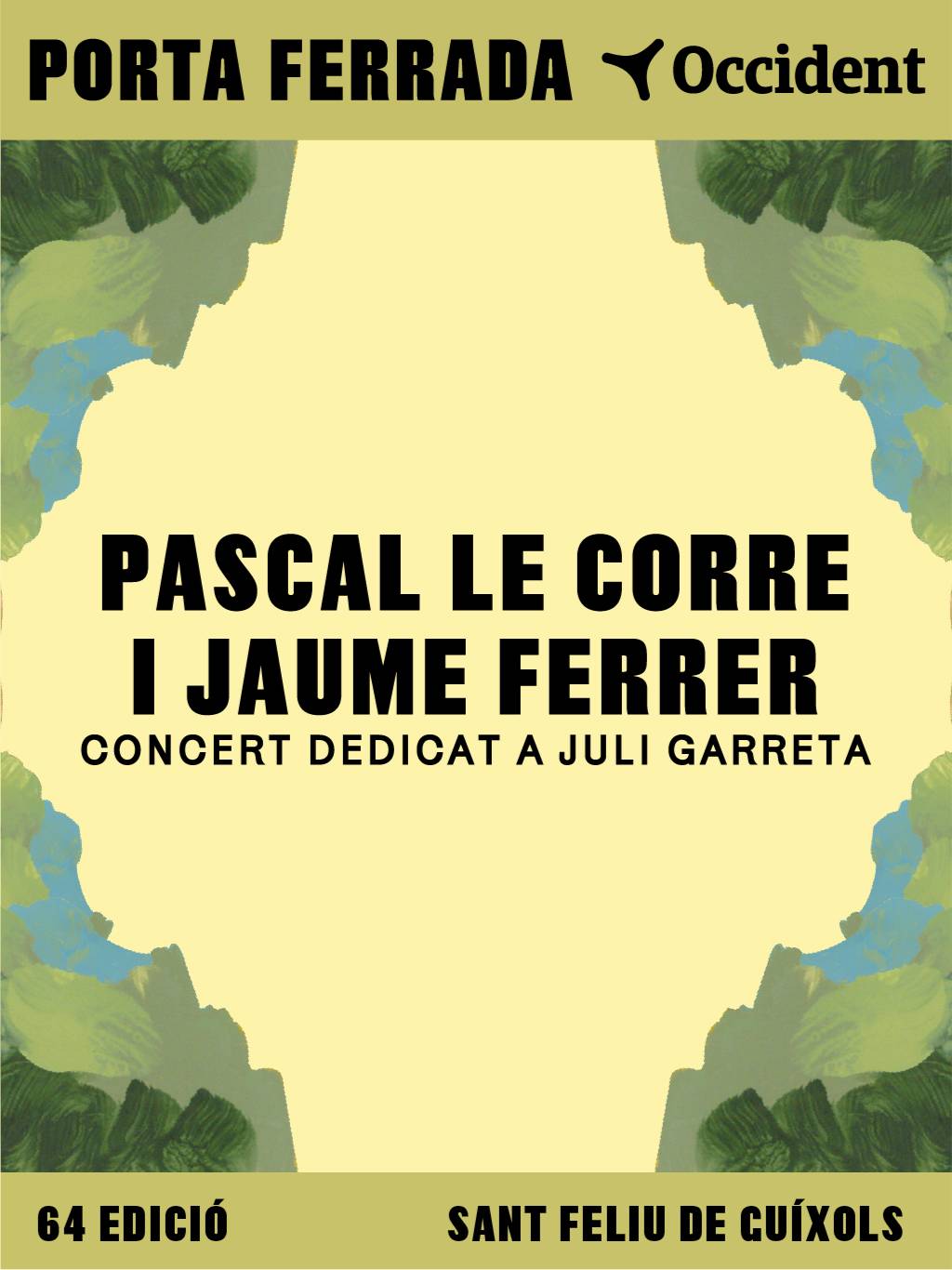 Pascal Le Corre y Jaume Ferrer - Concierto a Juli Garreta (1875 - 1925) en Sant Feliu de Guíxols