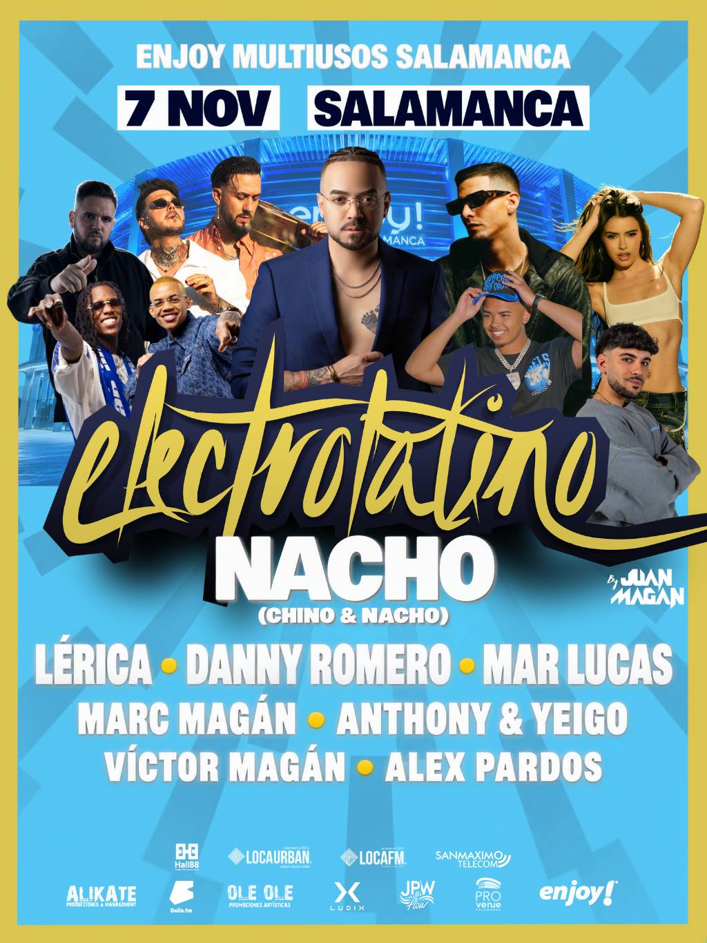 ELECTROLATINO by Juan Magán 2026 en Salamanca