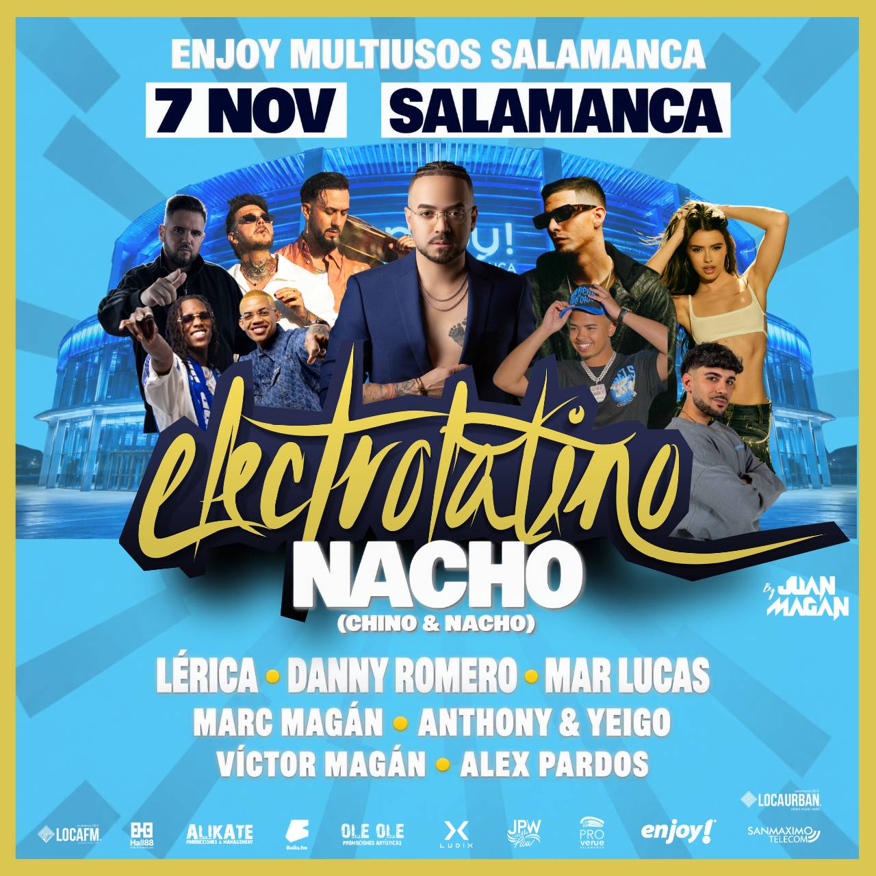 ELECTROLATINO by Juan Magán en Salamanca 2026