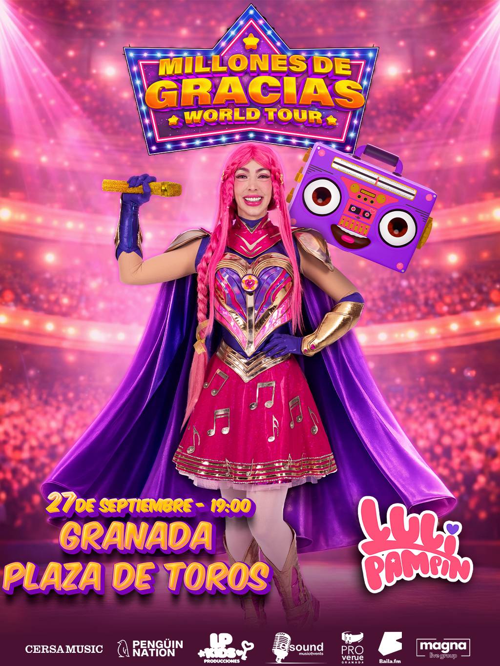 LULI PAMPIN – MILLONES DE GRACIAS 2026\t\t\t en Granada