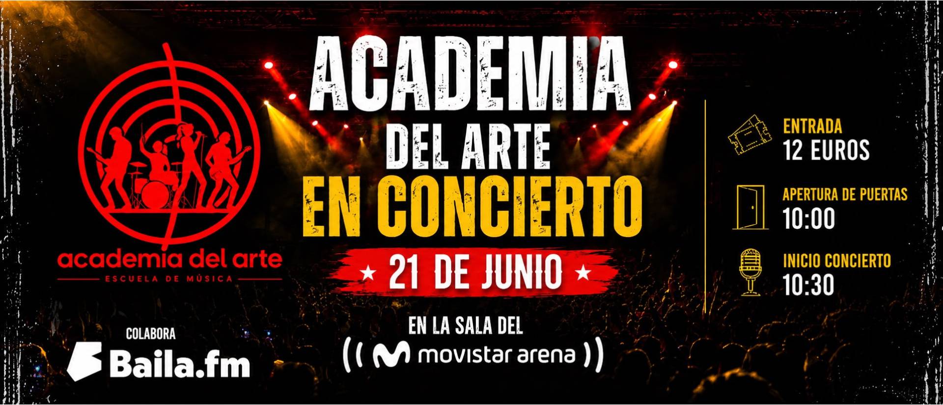 CONCIERTO FINAL DE CURSO – ACADEMIA DEL ARTE