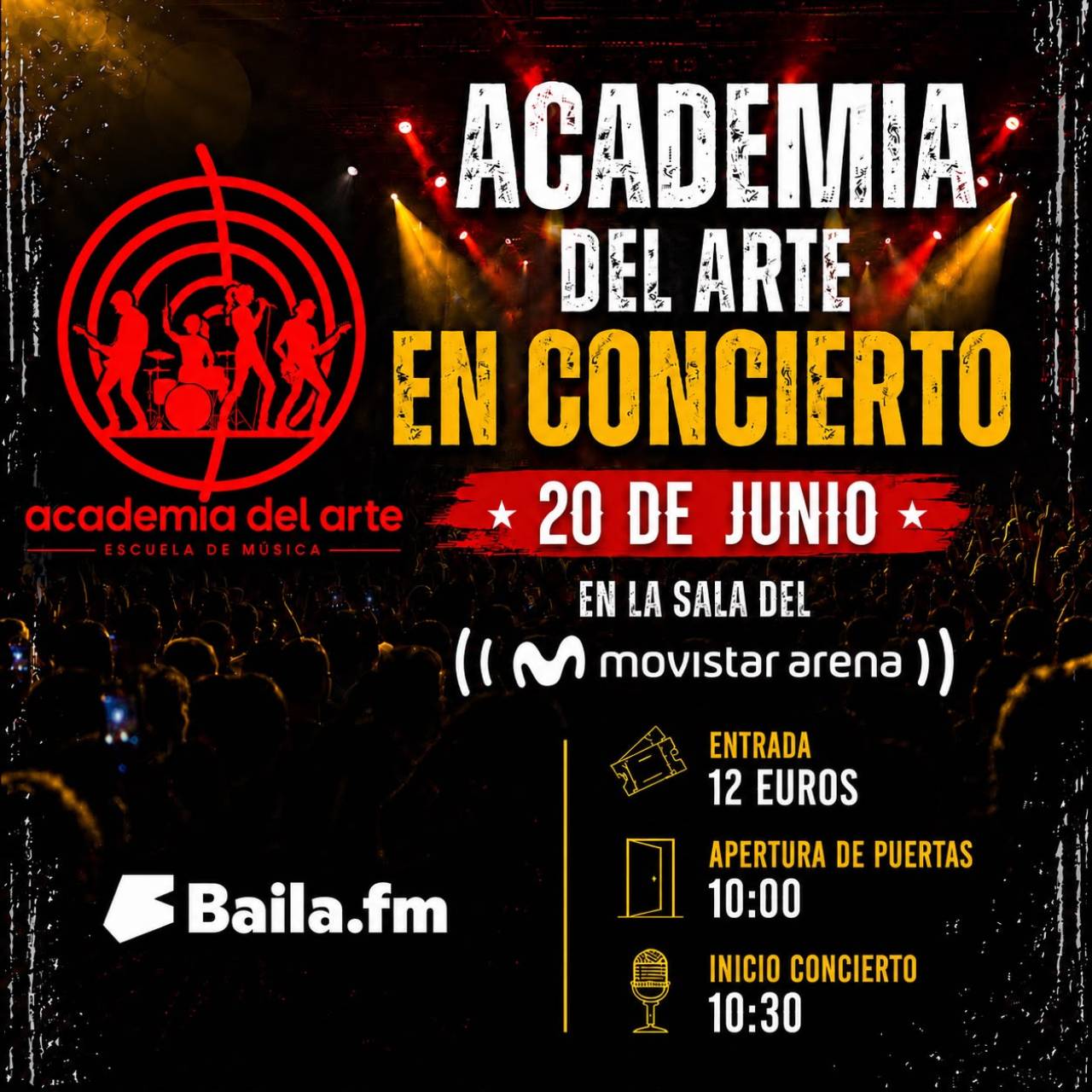 CONCIERTO FINAL DE CURSO – ACADEMIA DEL ARTE