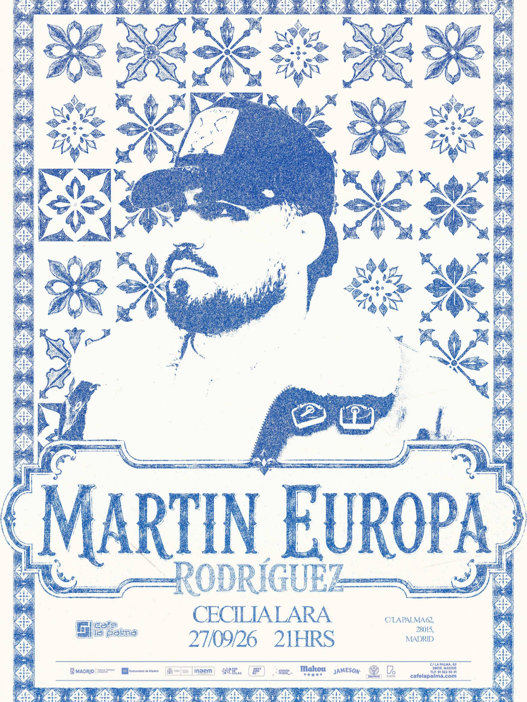 Martín Europa Rodríguez y Cecilia Lara 2026 en Madrid
