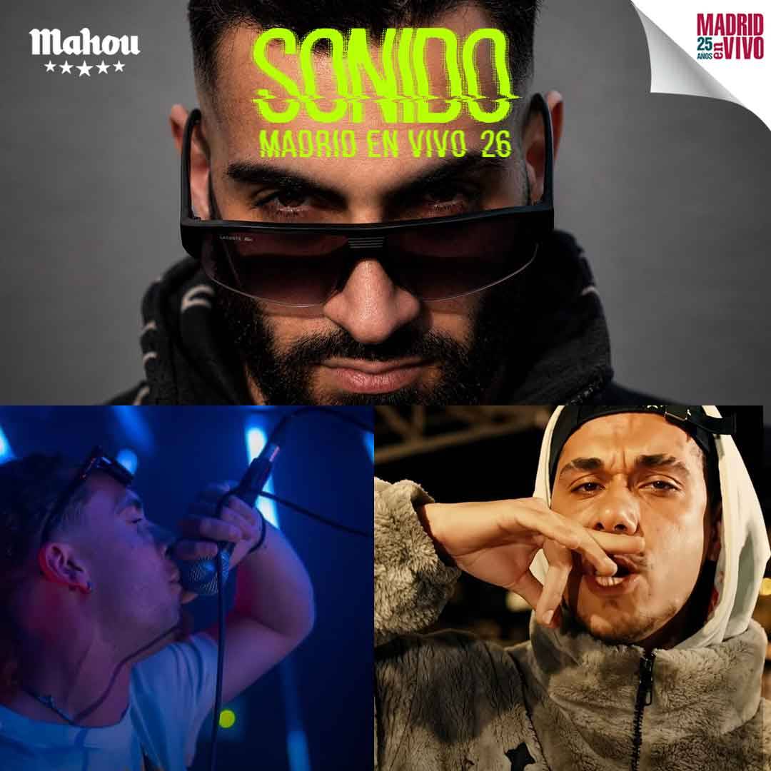 Sonido Madrid en Vivo 2026: M00GLY + NACHITO MDZ + FALLEN MDZ + INVITADOS