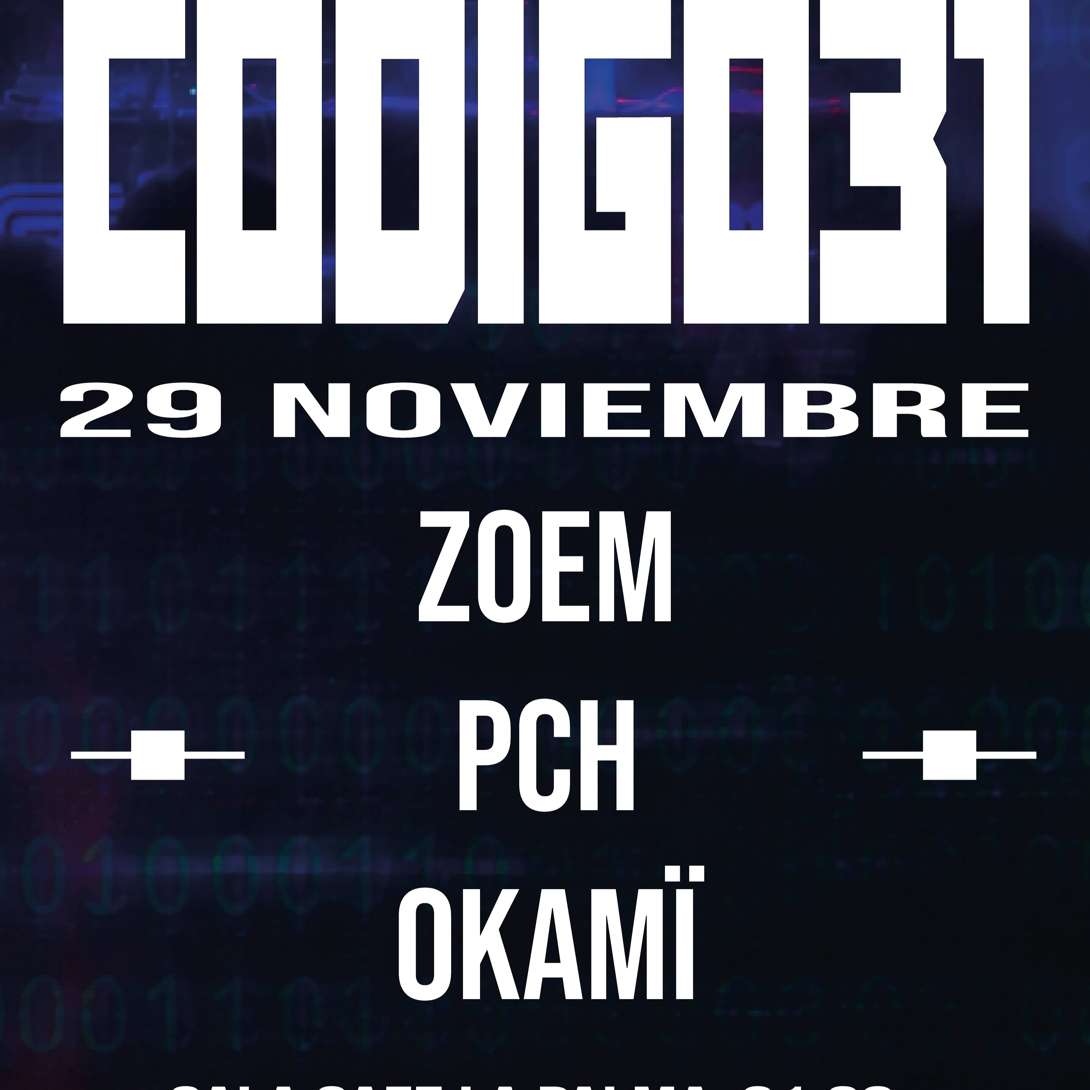 PCH + Zoem + Okamï en Madrid 2026