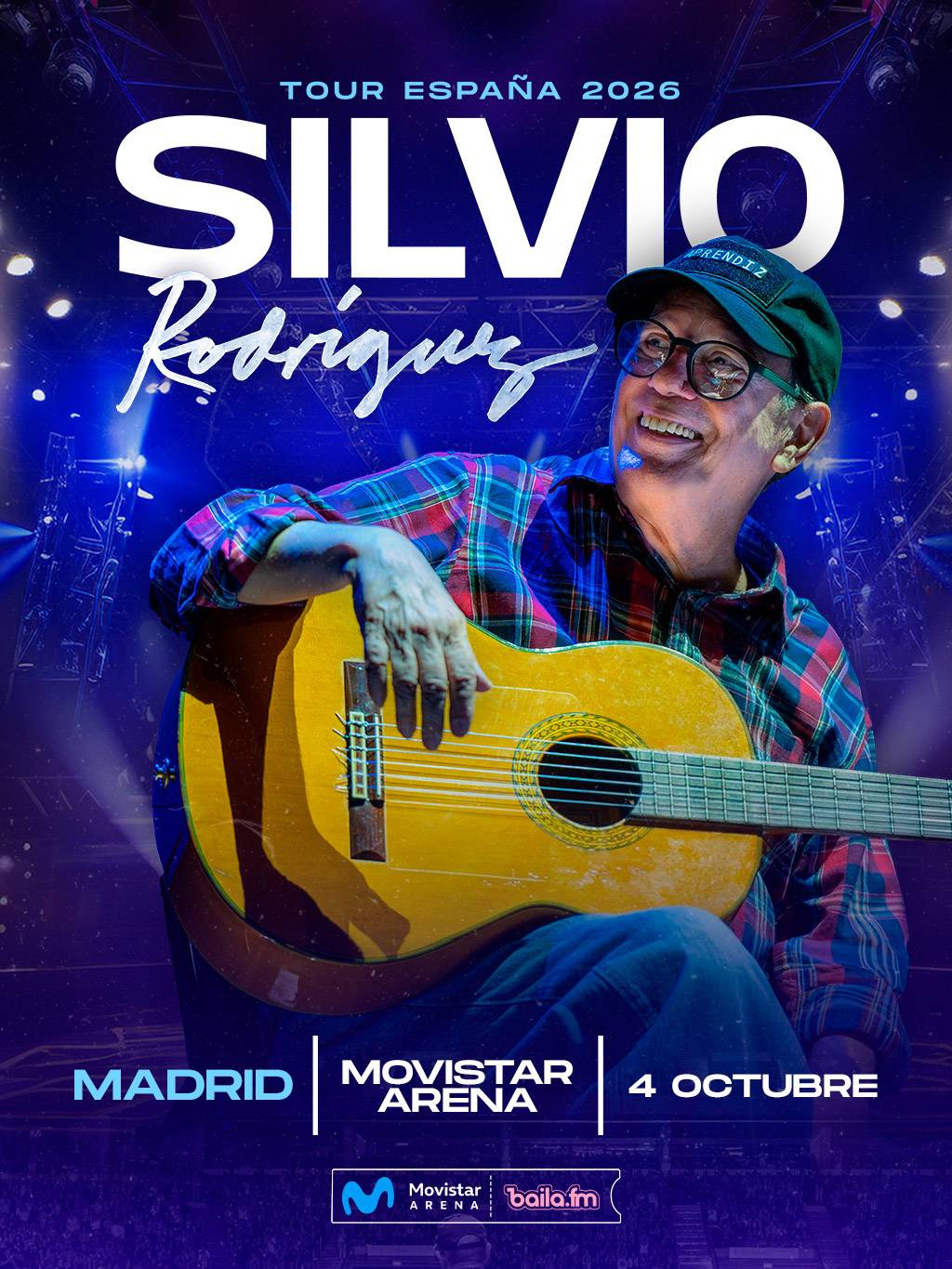Silvio Rodríguez Tour España 2026 en Madrid