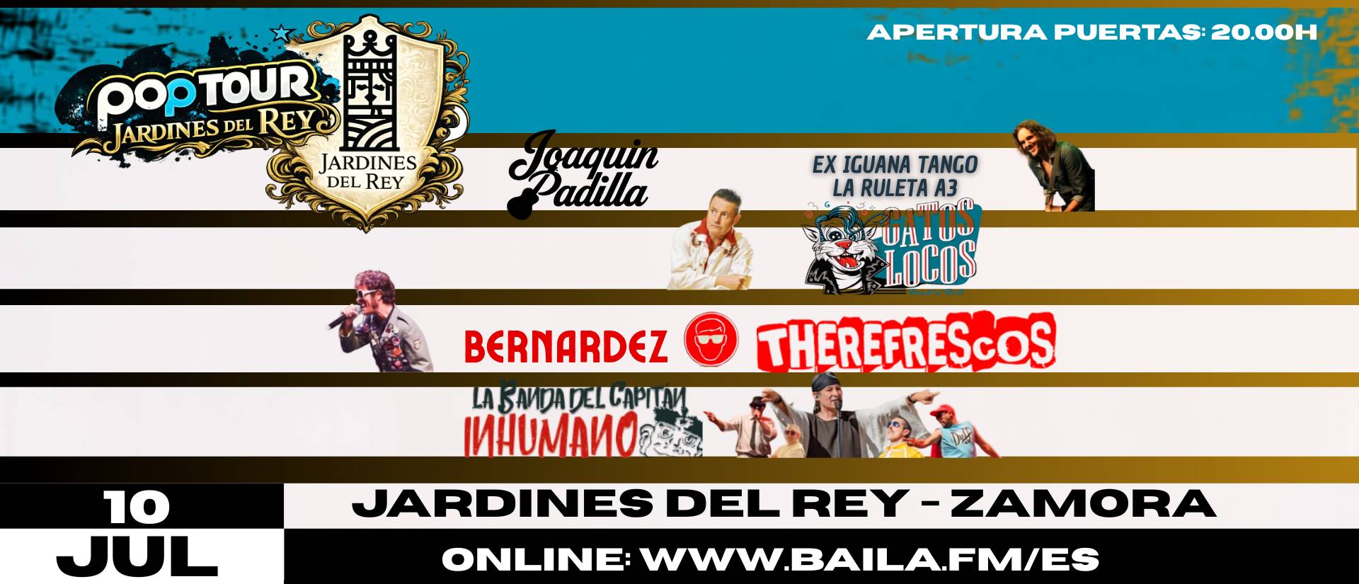 POP TOUR Jardines del Rey