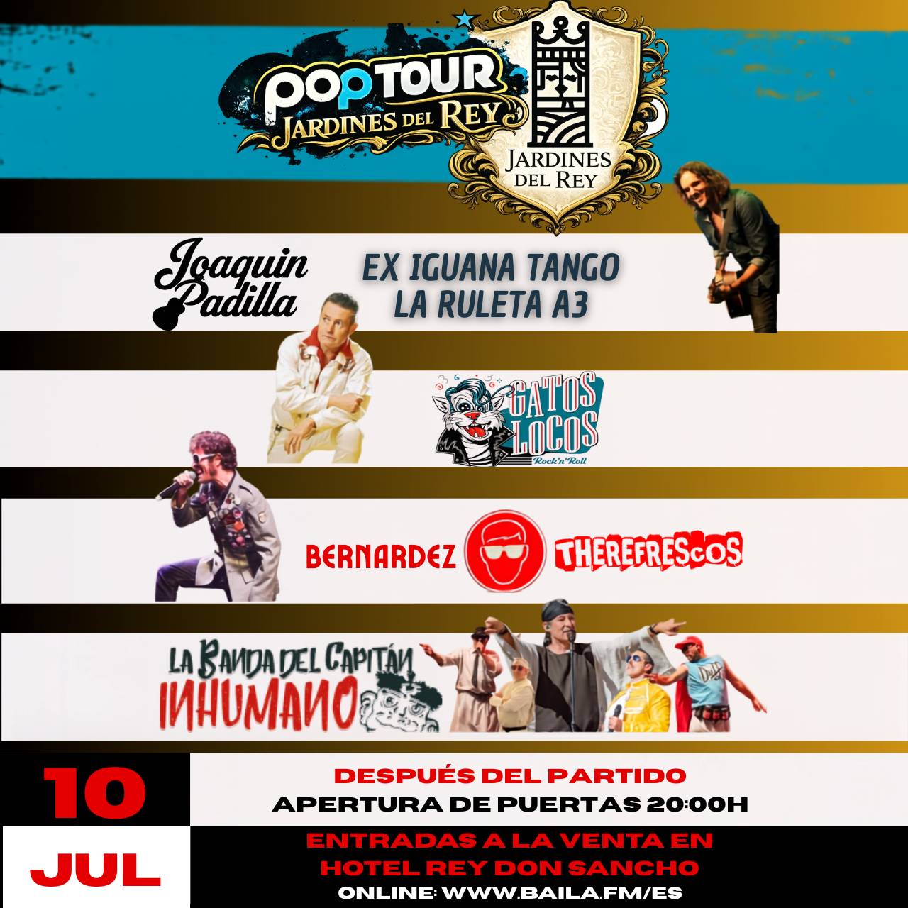 POP TOUR Jardines del Rey
