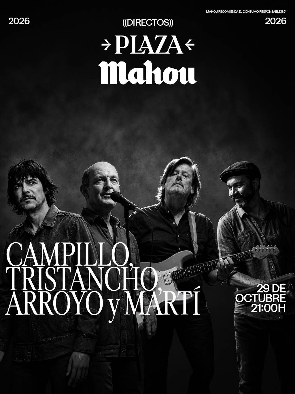 DIRECTOS PLAZA MAHOU – CAMPILLO TRISTANCHO, ARROYO Y MARTI en Madrid