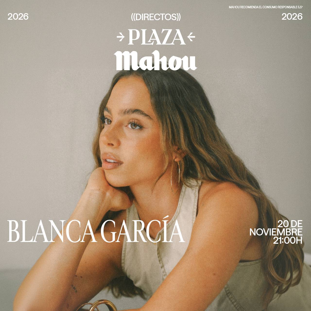 DIRECTOS PLAZA MAHOU – BLANCA GARCIA