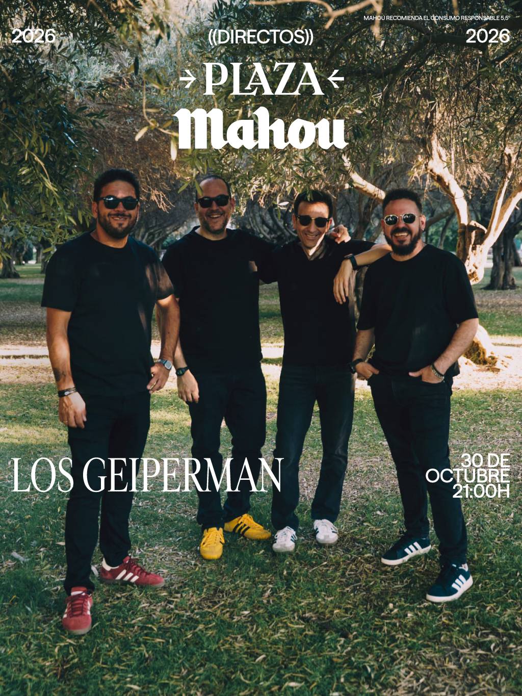 DIRECTOS PLAZA MAHOU – GEIPERMAN en Madrid