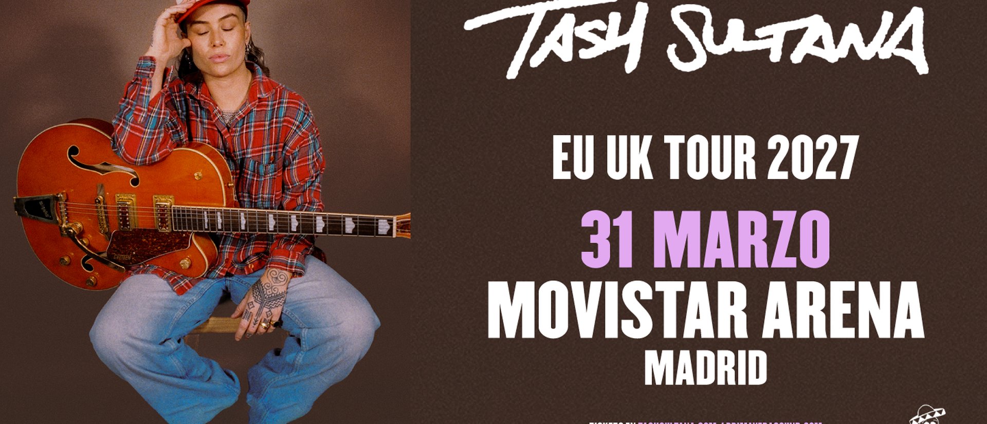 Tash Sultana: RETURN TO THE ROOTS MADRID