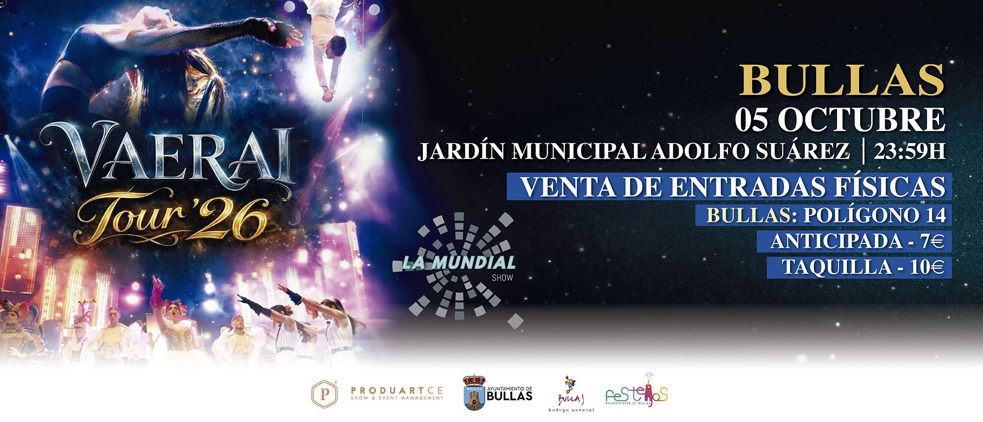 VAERAI Tour 26' - Orquesta La Mundial