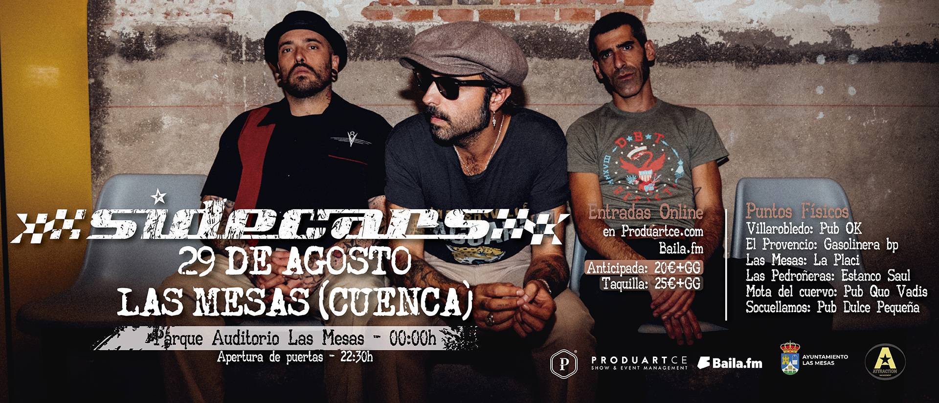 Sidecars en Las Mesas (Cuenca)