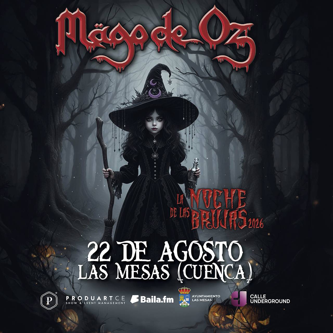 Mago de Oz - La Noche de Las brujas. 2026 - Las Mesas (Cuenca)