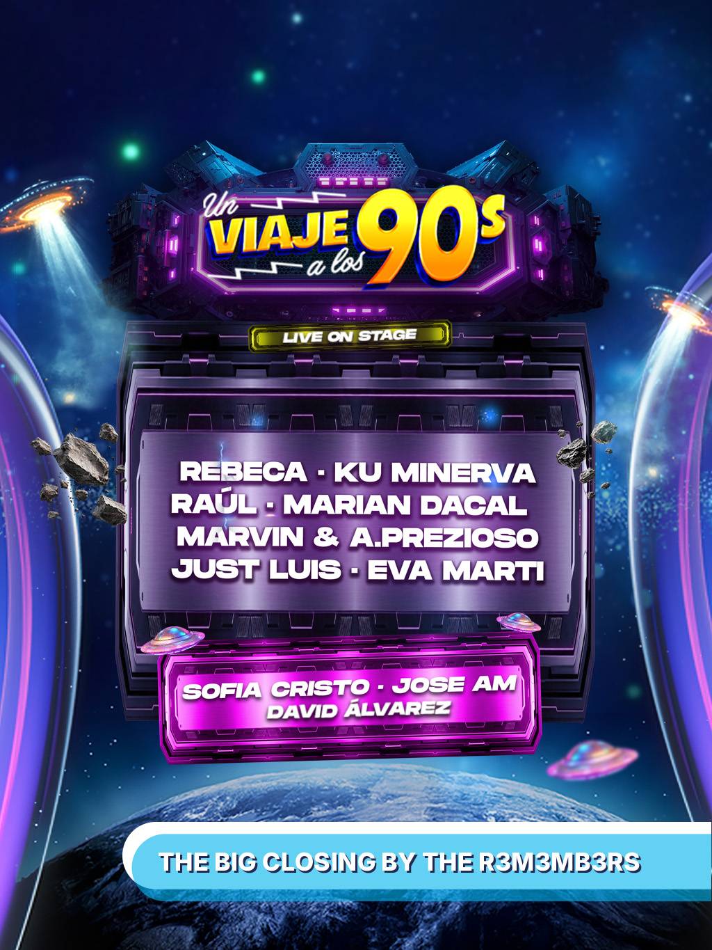 UN VIAJE A LOS 90'S & THE BIG CLOSING BY THE R3M3MB3ERS en Mahón
