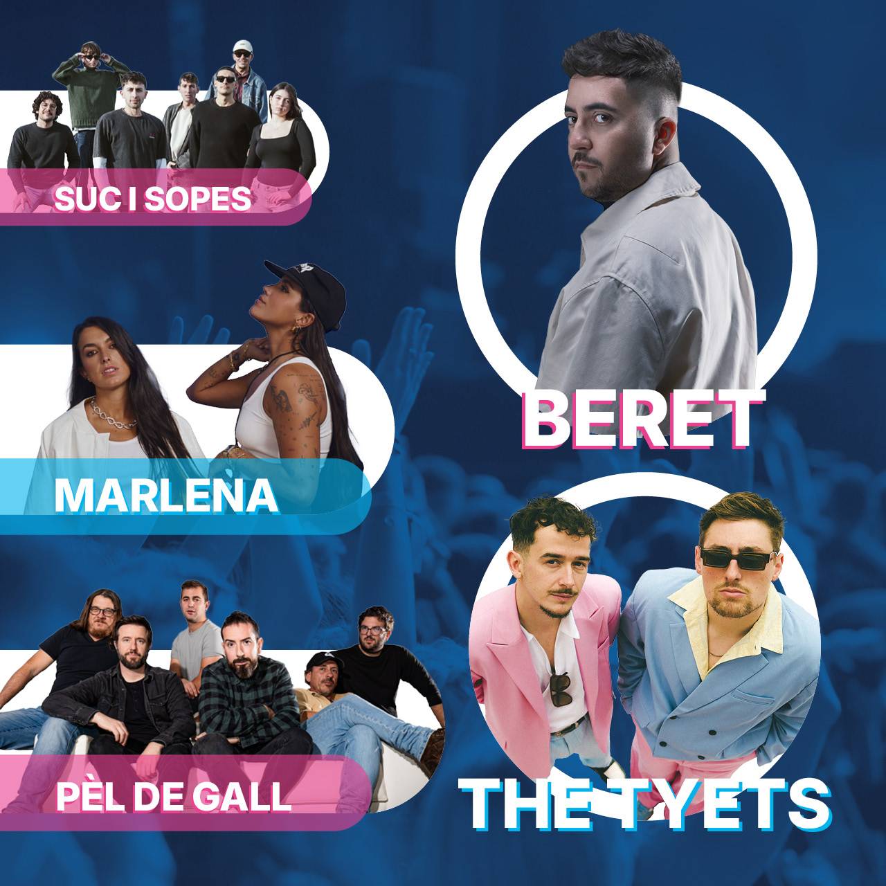 MARLENA, BERET, PÈL DE GALL Y THE TYETS