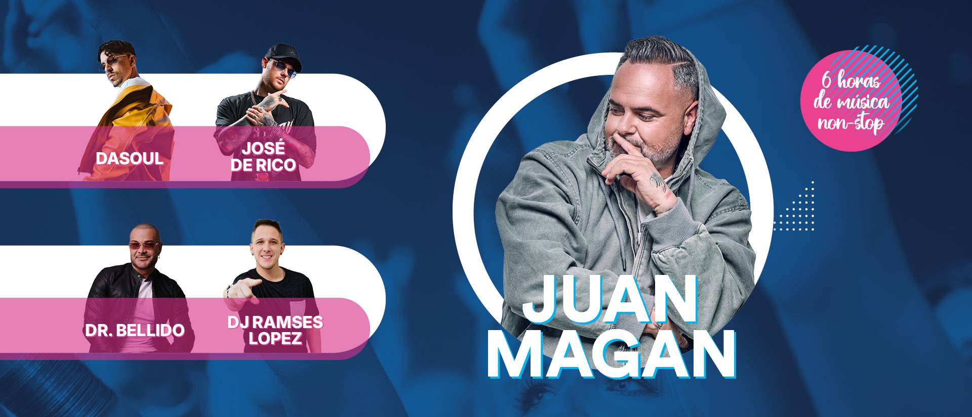 JUAN MAGAN, JOSE DE RICO, DASOUL, DR.BELLIDO & RAMSES LOPEZ