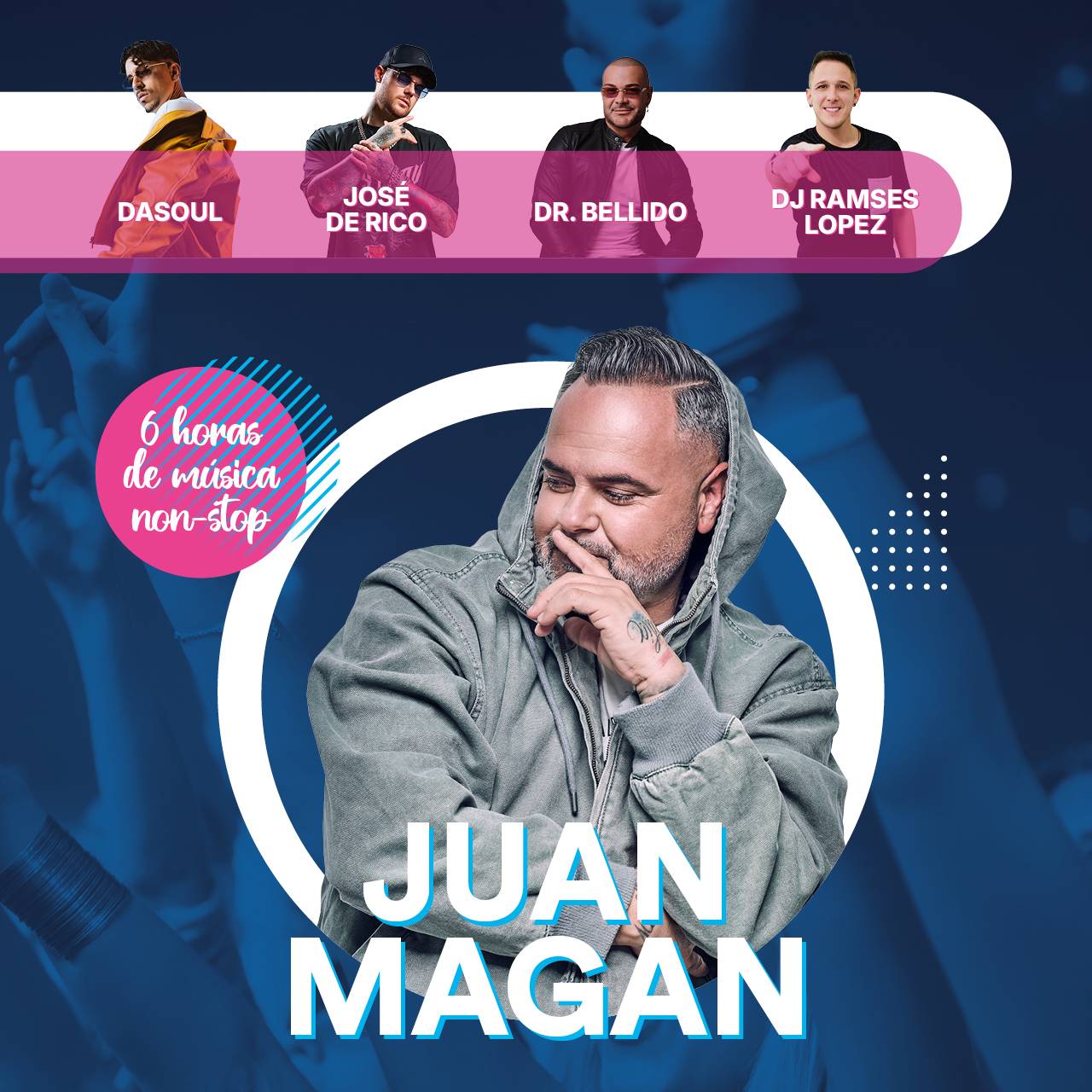 JUAN MAGAN, JOSE DE RICO, DASOUL, DR.BELLIDO & RAMSES LOPEZ