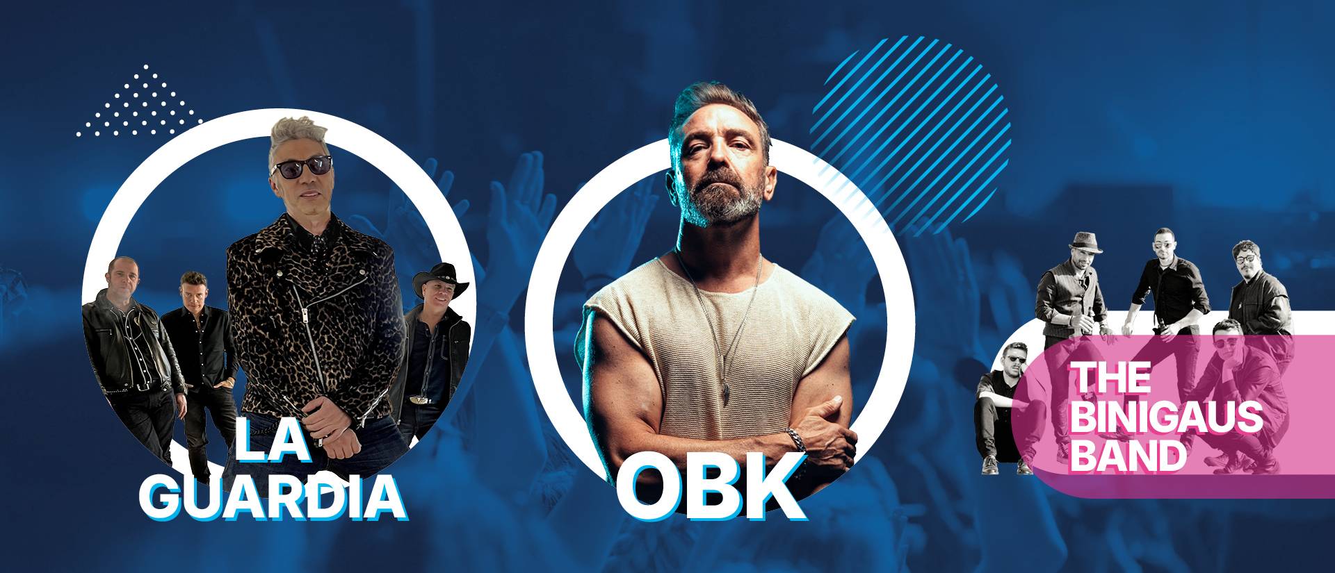 OBK, LA GUARDIA Y BINIGAUS BAND