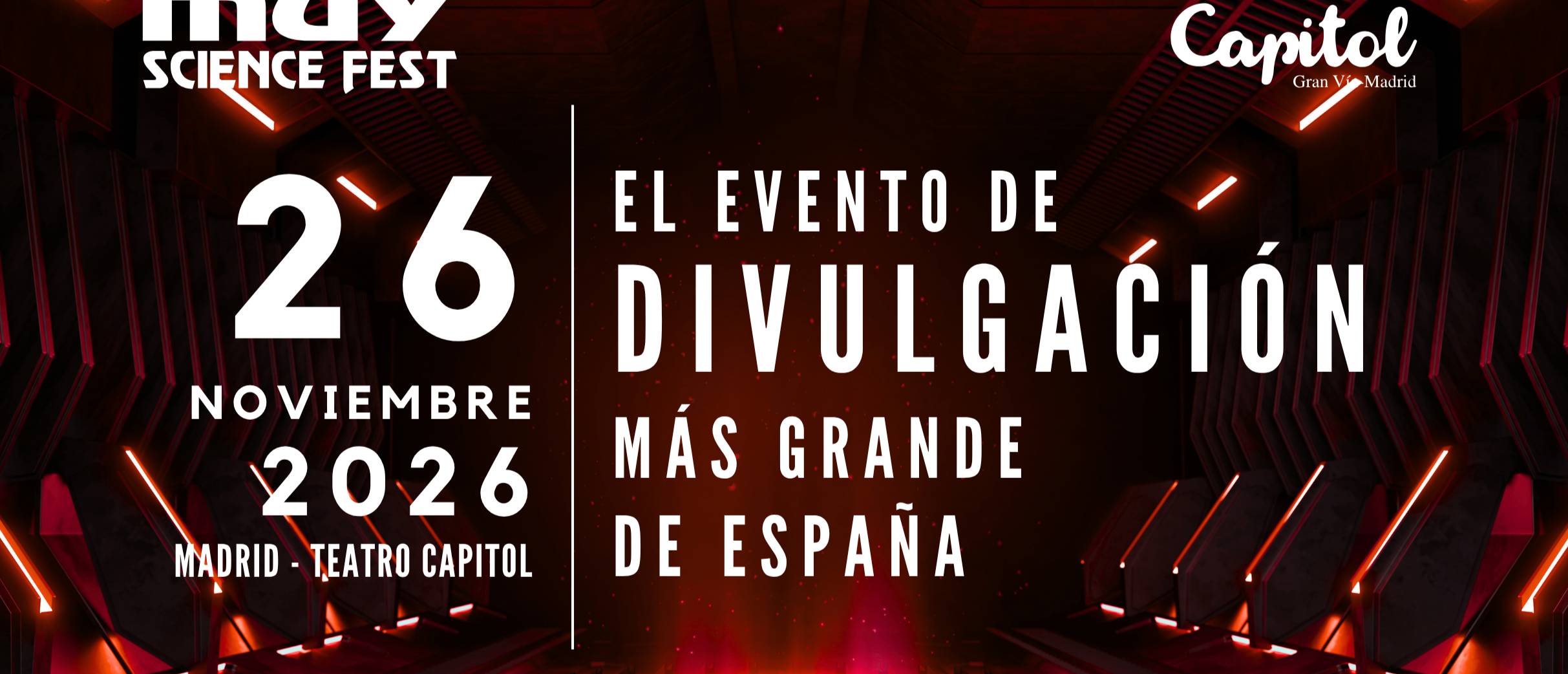 Muy Interesante Science Fest 2026
