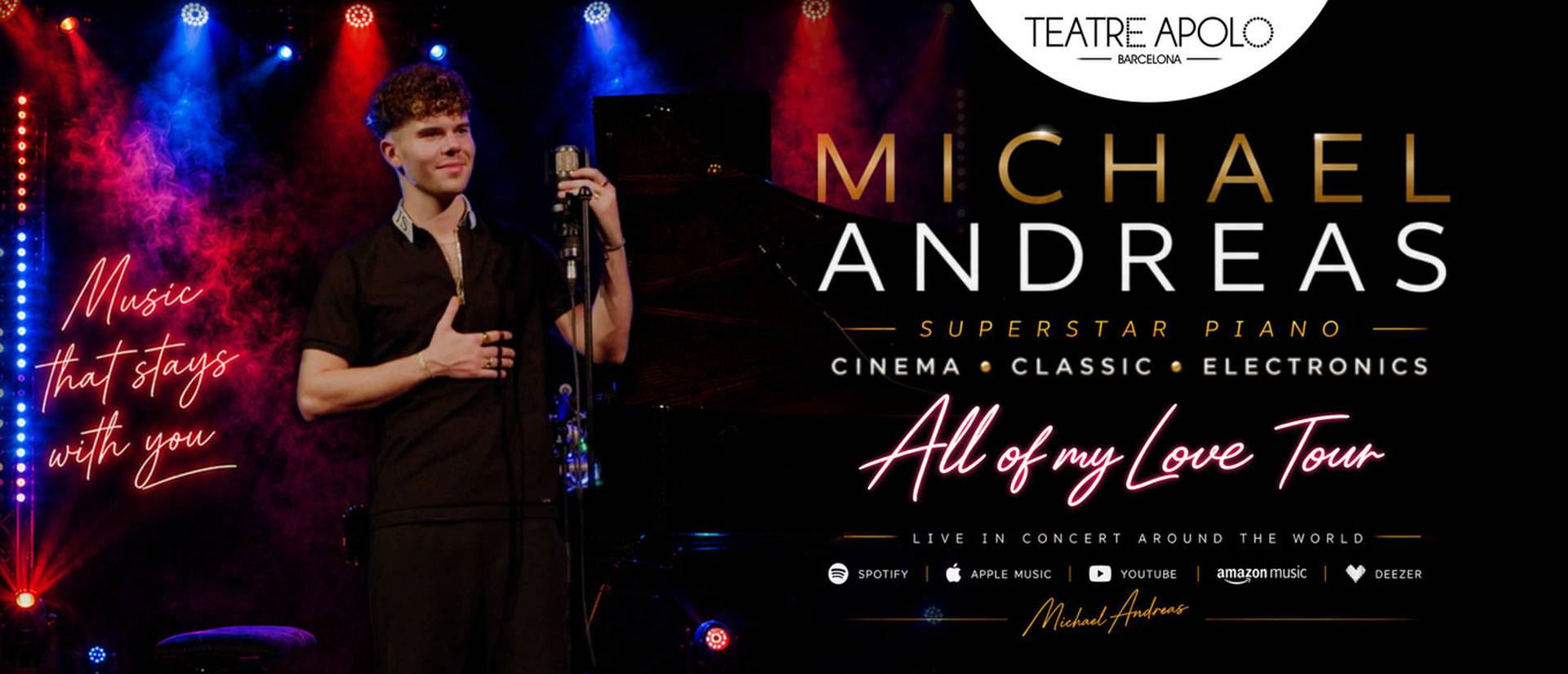 Michael Andreas - All of my love tour