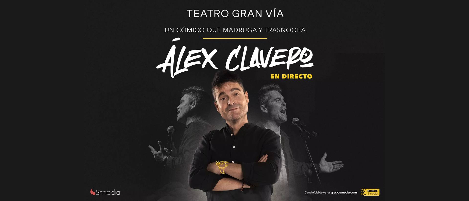 Álex Clavero. En directo.