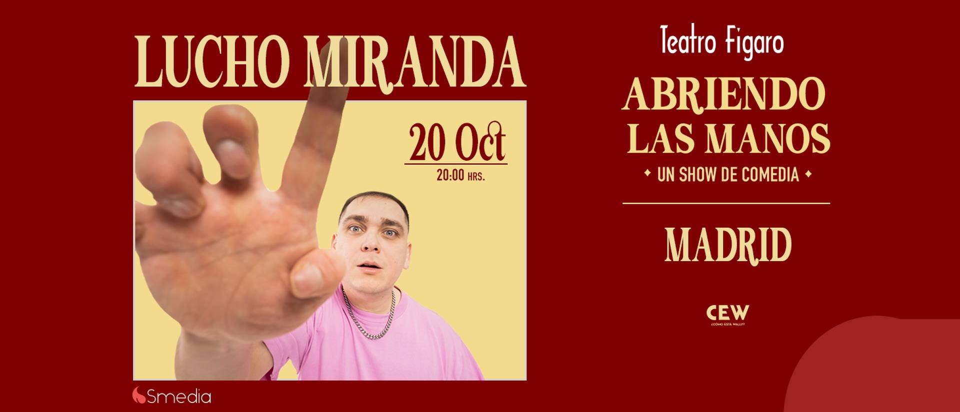 Lucho Miranda, Abriendo las manos