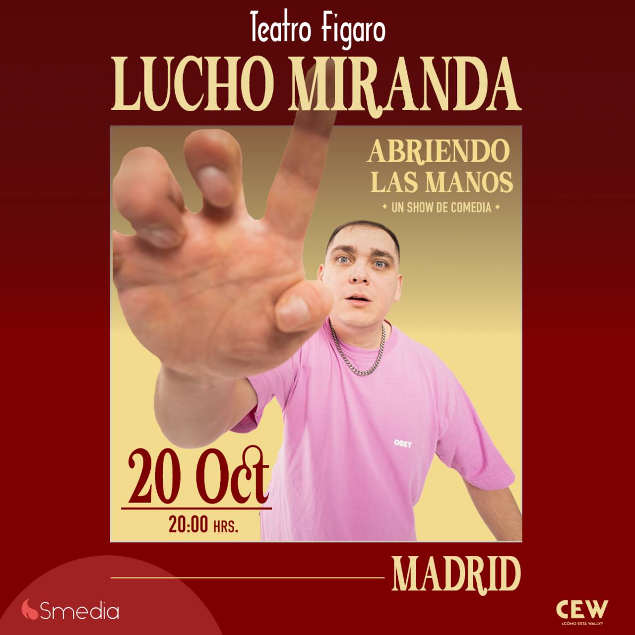 Lucho Miranda, Abriendo las manos