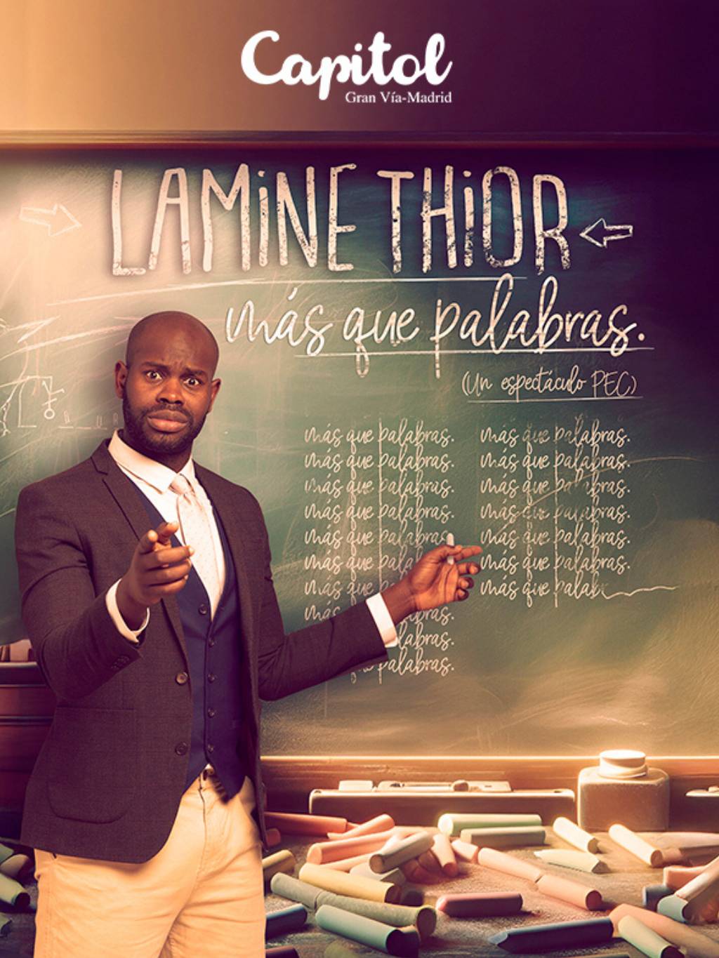 Borrador Lamine Thior - Más que palabras en Madrid