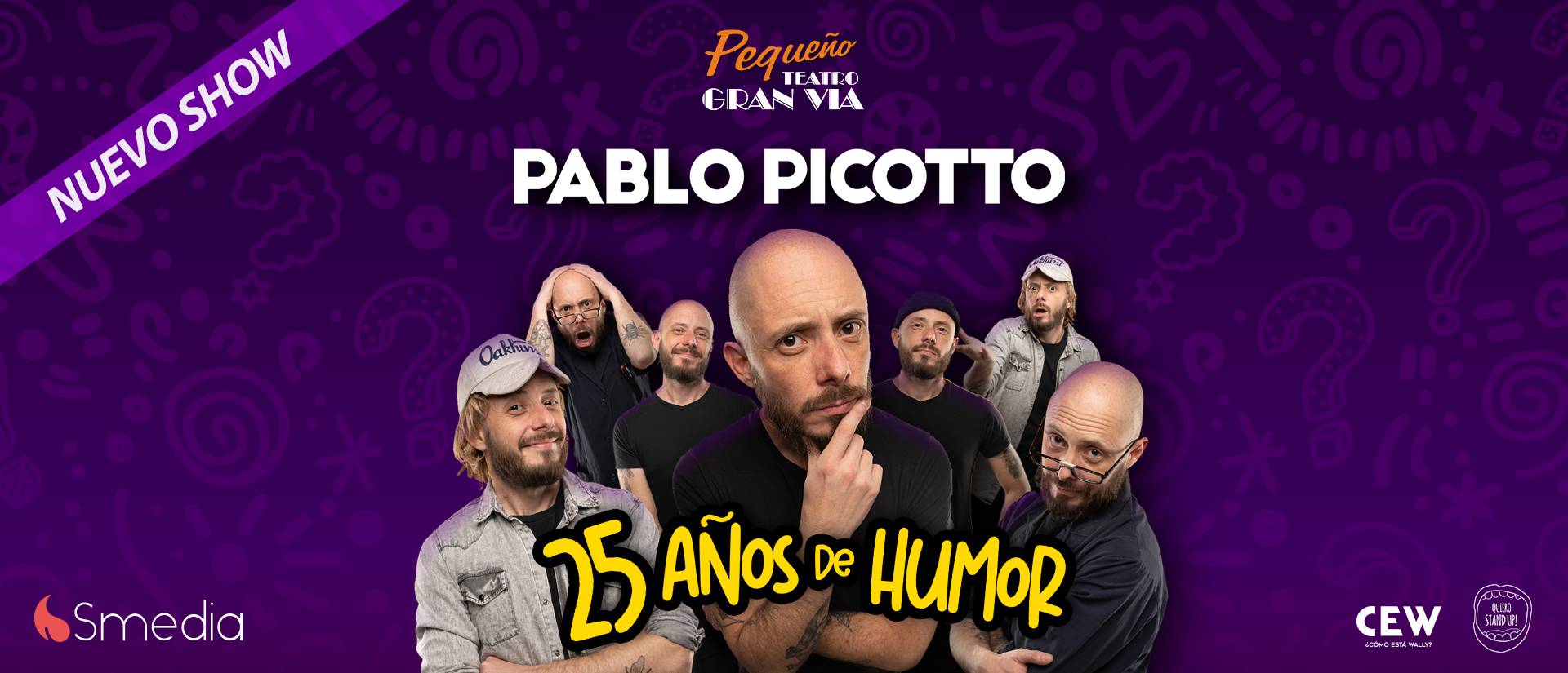 Pablo Picotto. 25 años de humor. ¿Quién te conoce?