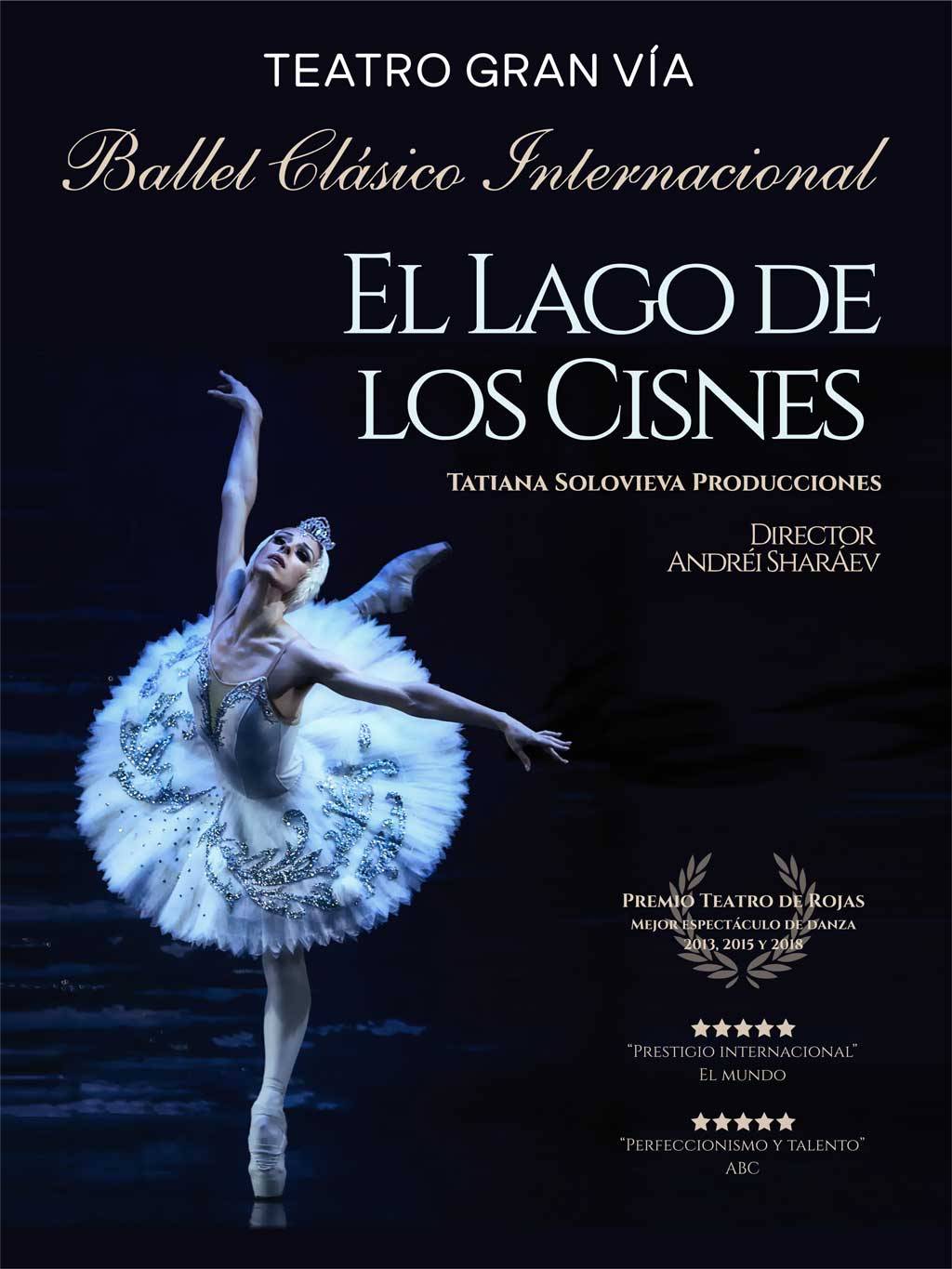 El Lago de los Cisnes en Madrid