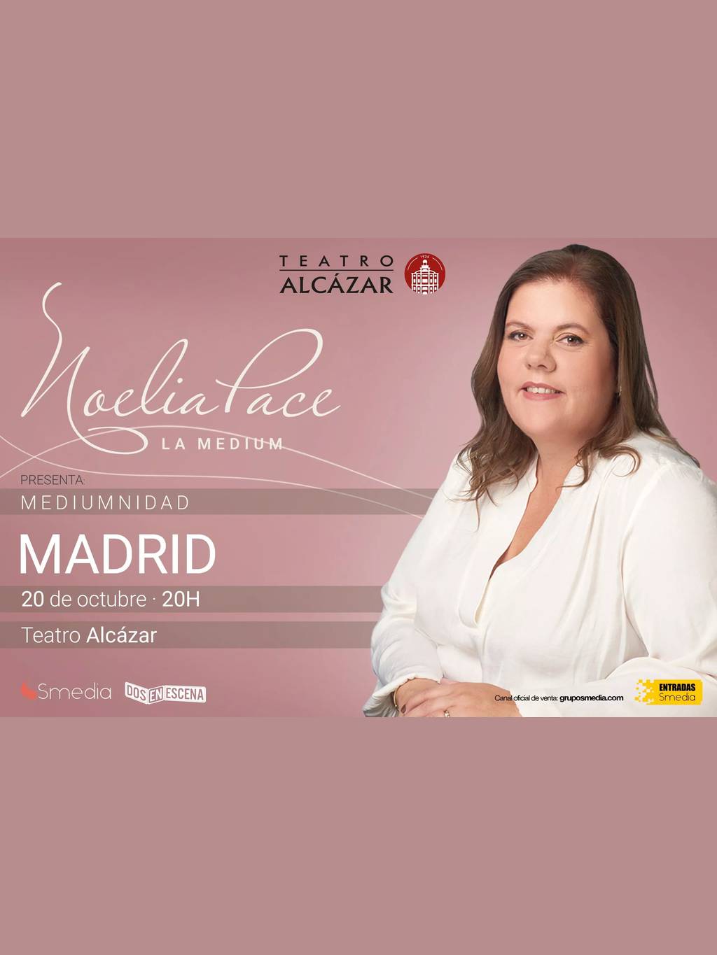 Noelia Pace, la médium en Madrid