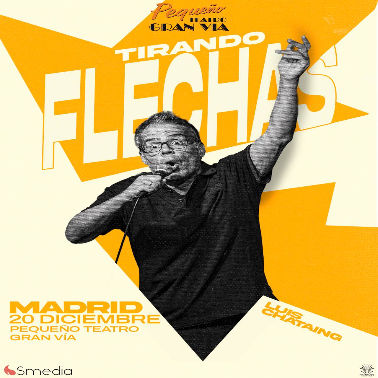 Luis Chataing. Tirando flechas