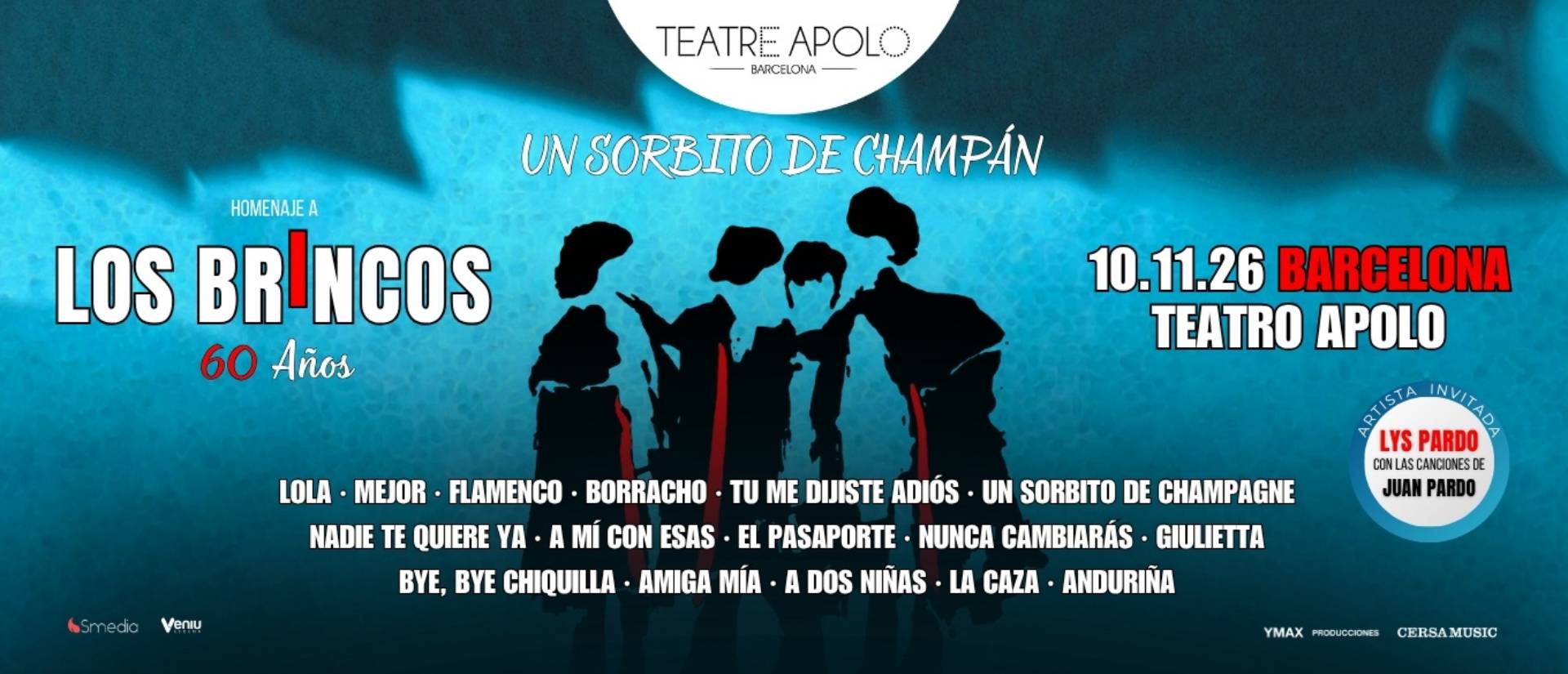 Un sorbito de champán. Homenaje a Los Brincos