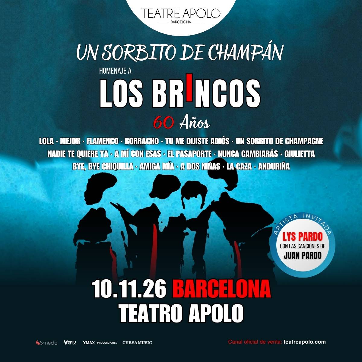 Un sorbito de champán. Homenaje a Los Brincos