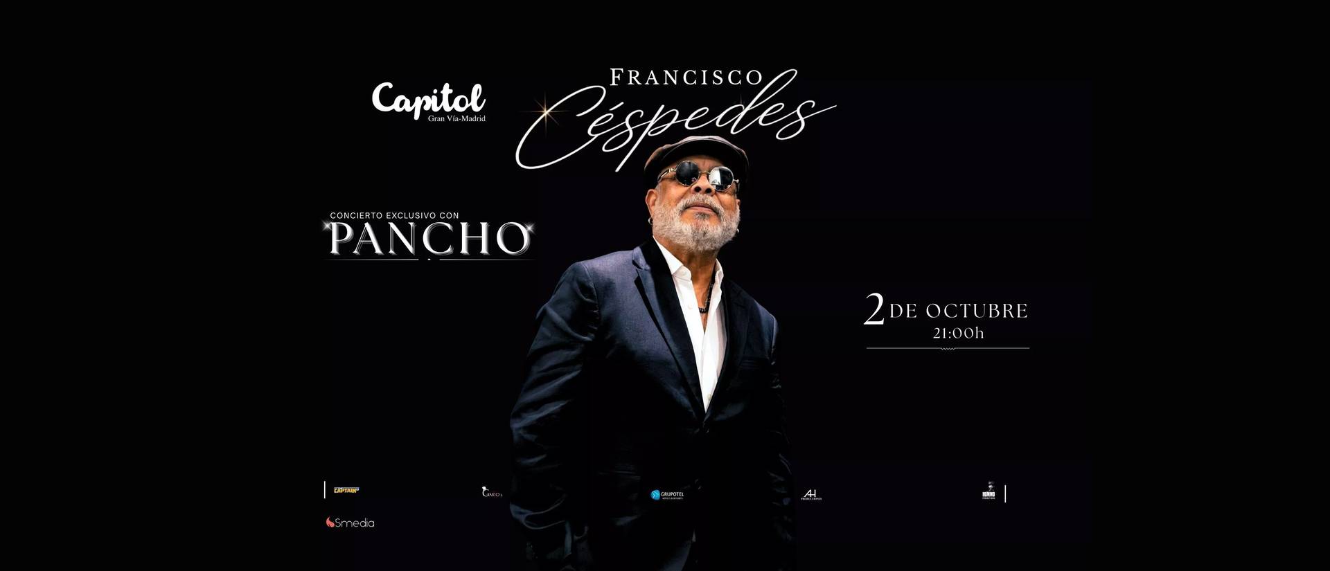Pancho Céspedes en concierto