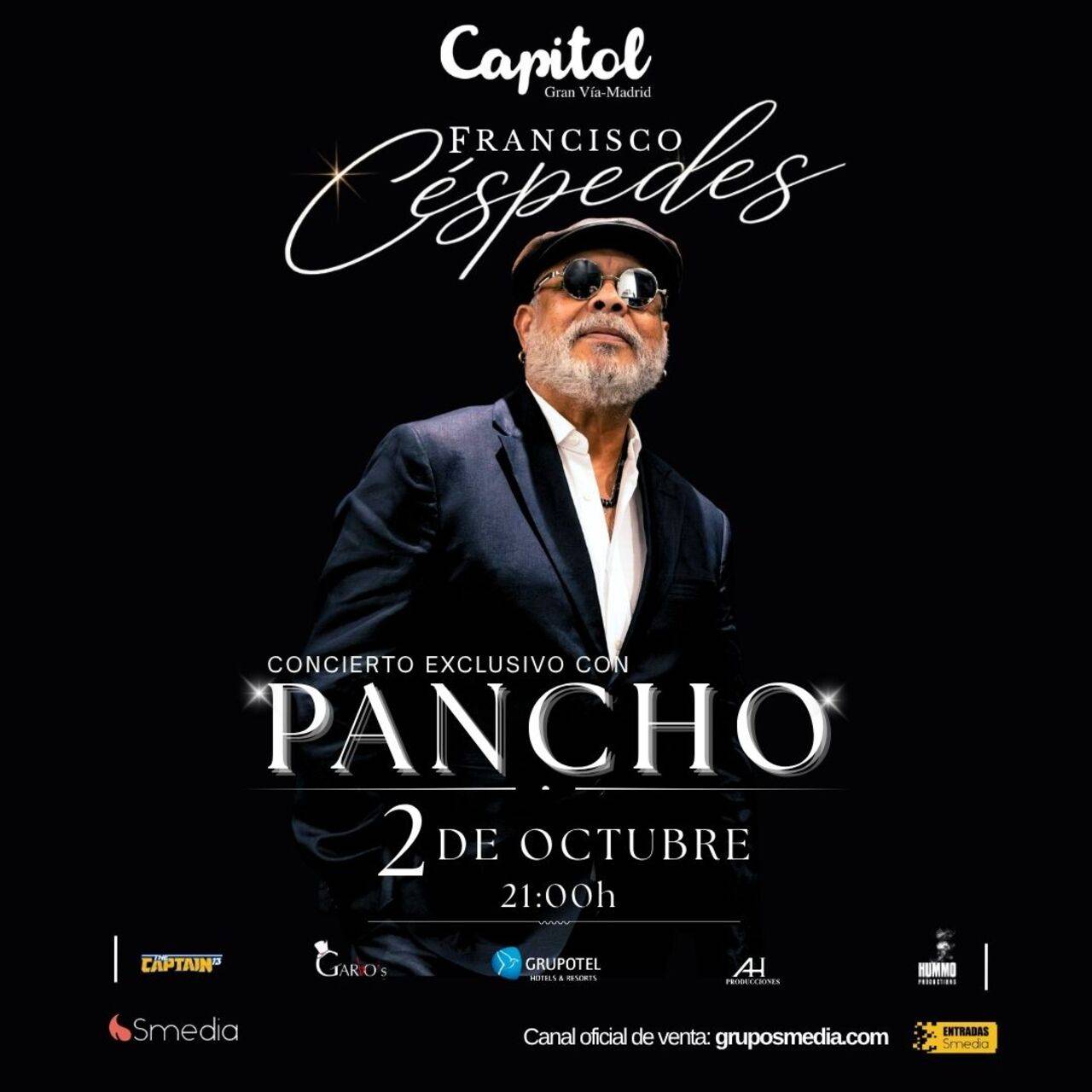 Pancho Céspedes en concierto