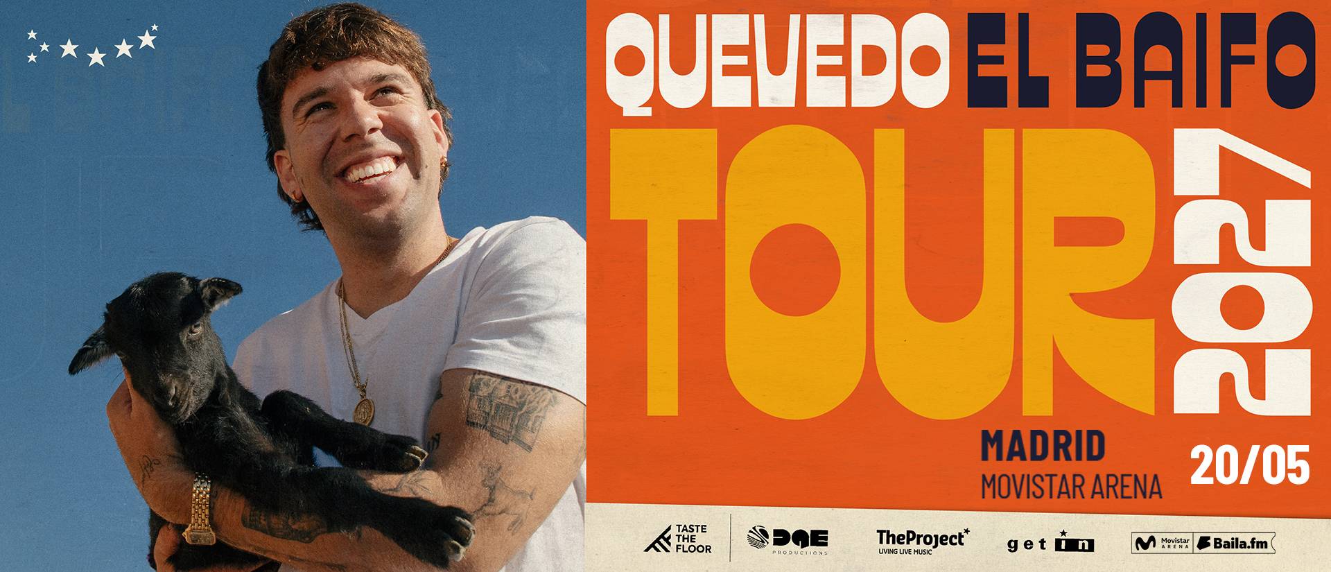 Quevedo – Baifo Madrid 20 May 2027