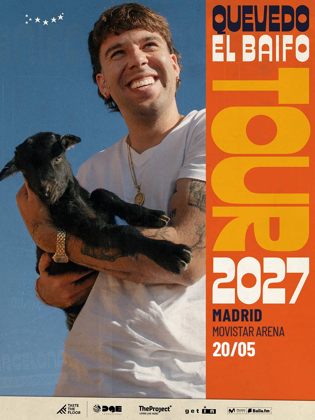 Quevedo – Baifo Madrid 20 May 2027 en Madrid