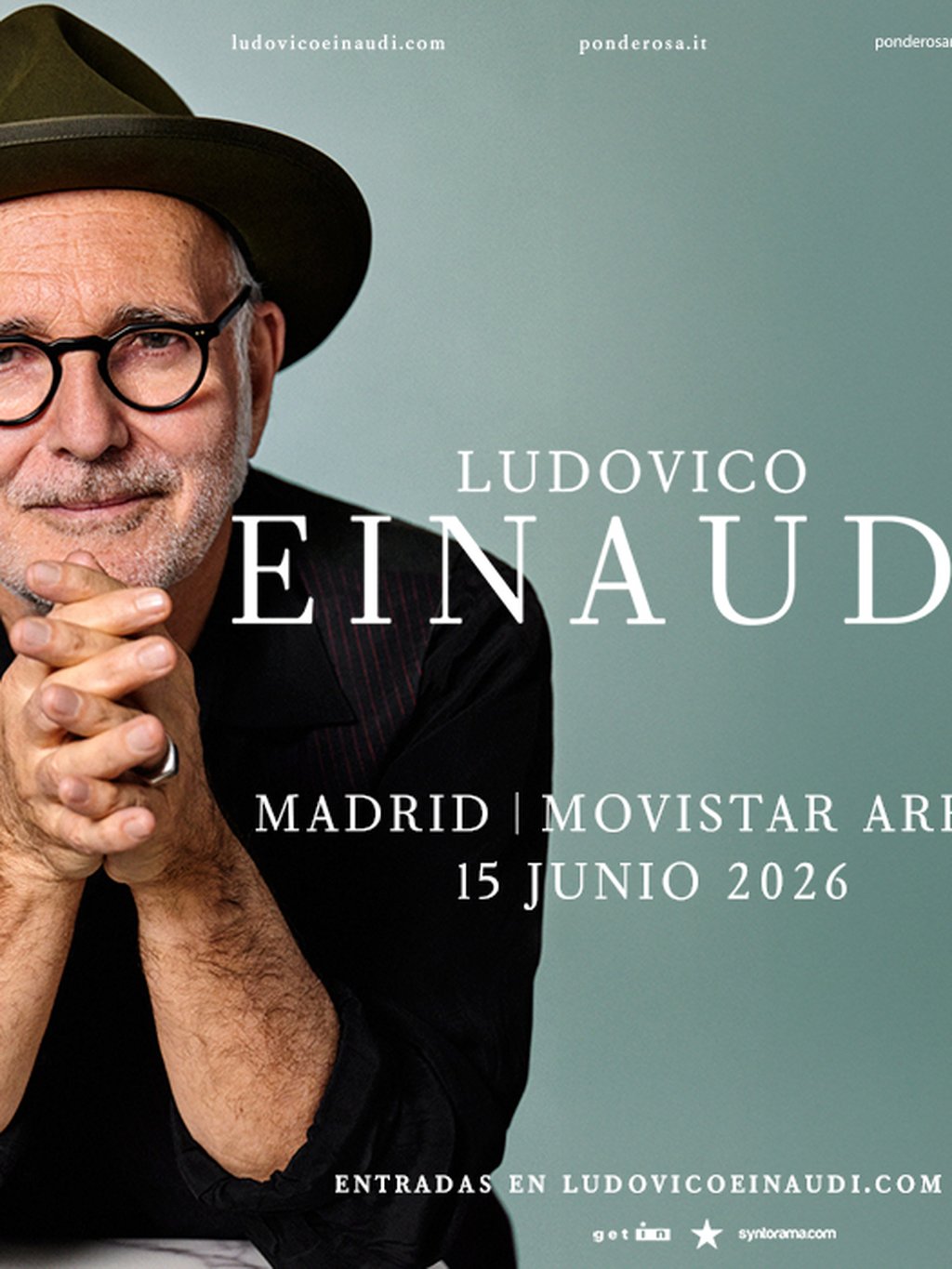 Ludovico Einaudi Madrid 2026 en Madrid