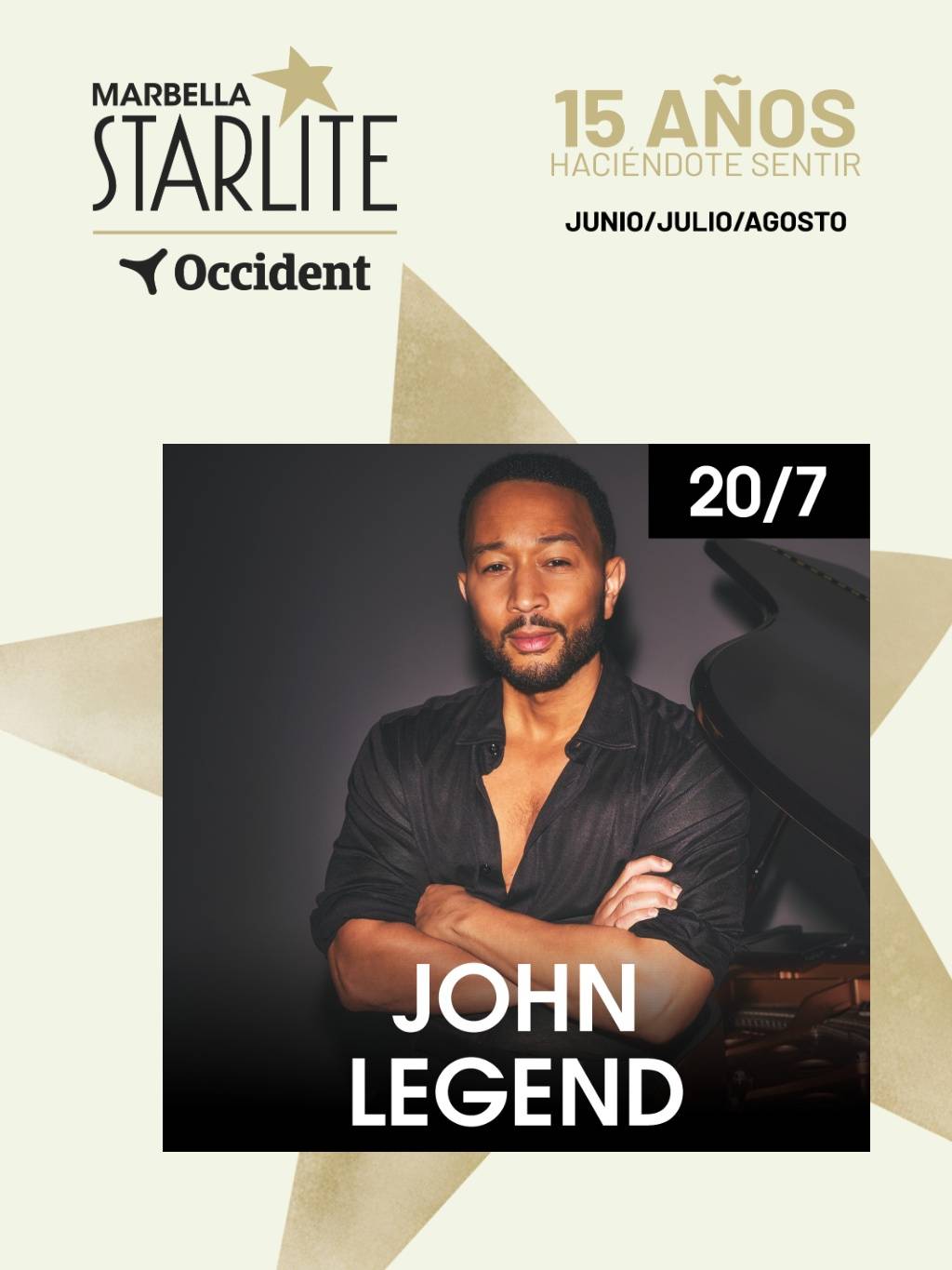 John Legend - Starlite Marbella en Marbella
