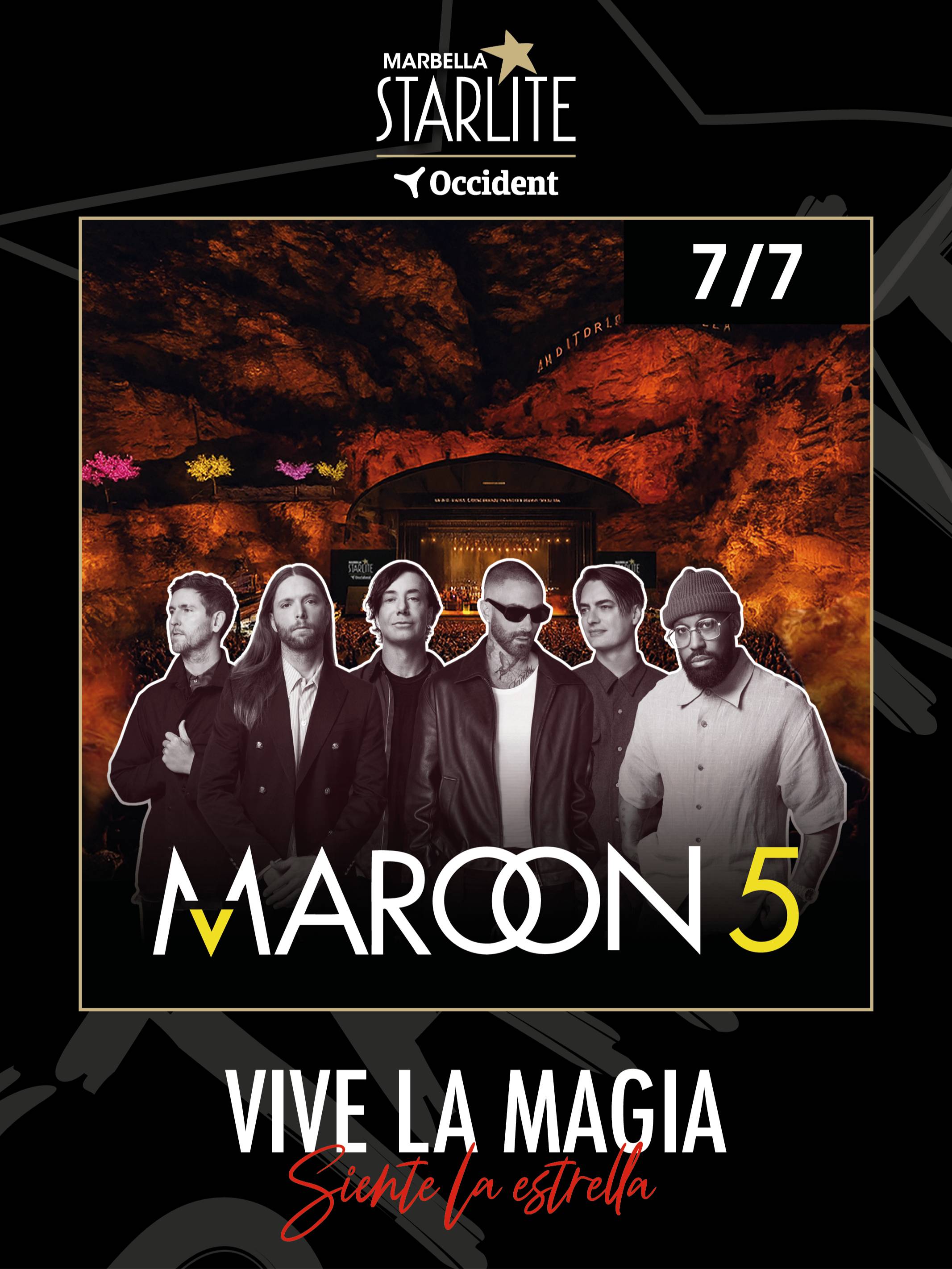 Maroon 5 en Marbella