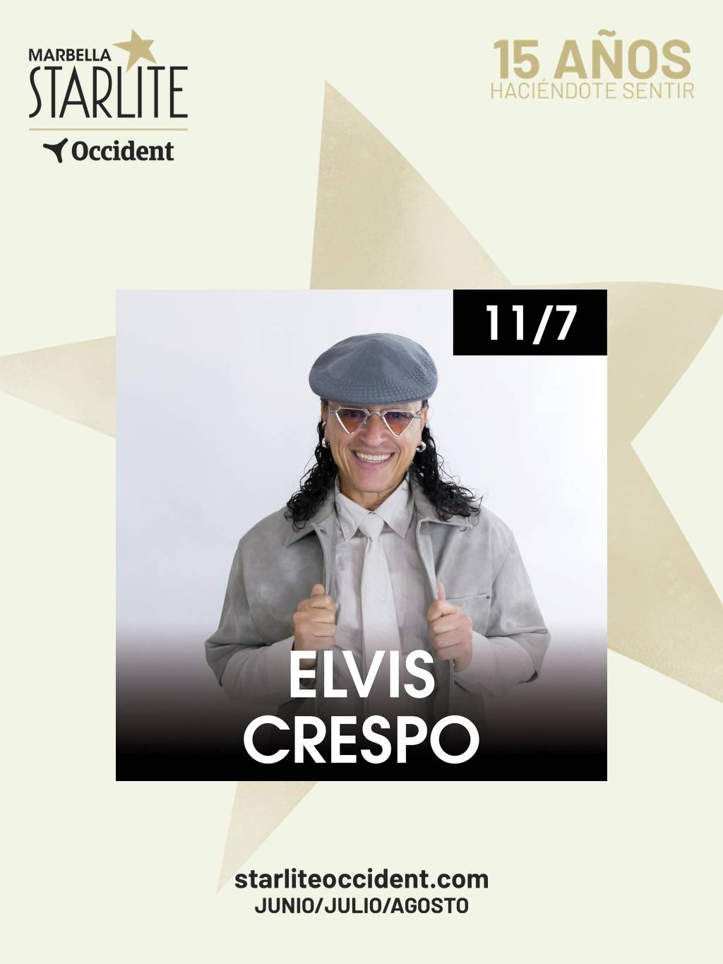 Elvis Crespo - Starlite Marbella en Marbella