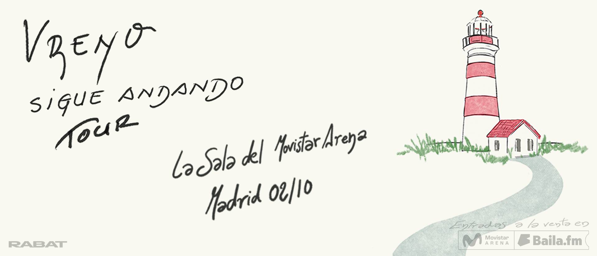 Vreno · Sigue andando tour